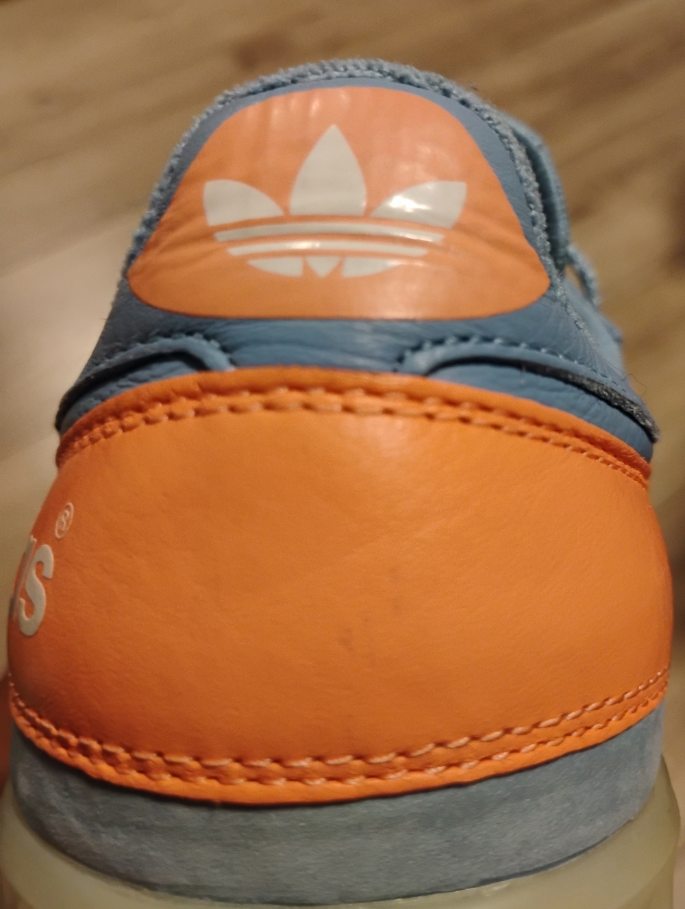 Adidas X Oyster Holdings Handball Top Sneaker Ash Blue Men's Size  9 Unisex - Picture 10 of 11
